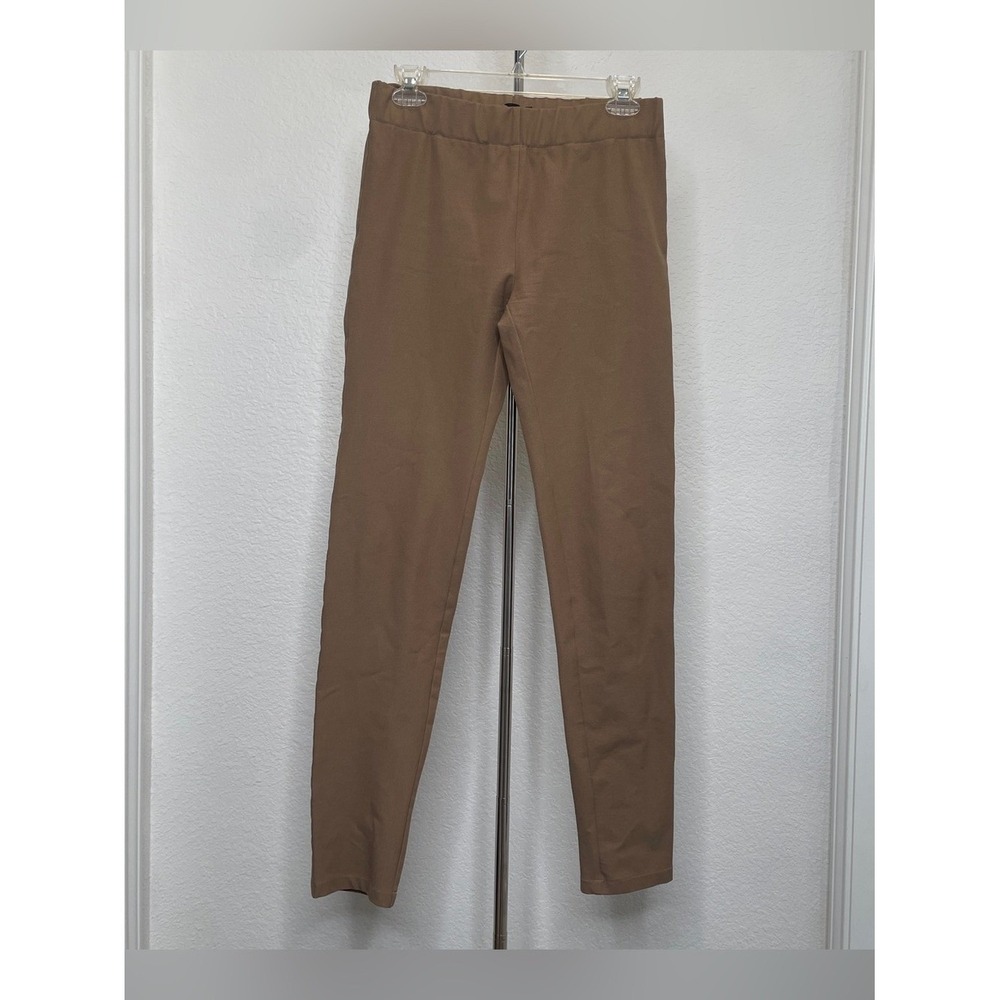 Joseph Gabardine EUR 40 US 8 Dress Leggings Tan Designer Office Wear Formal Rich